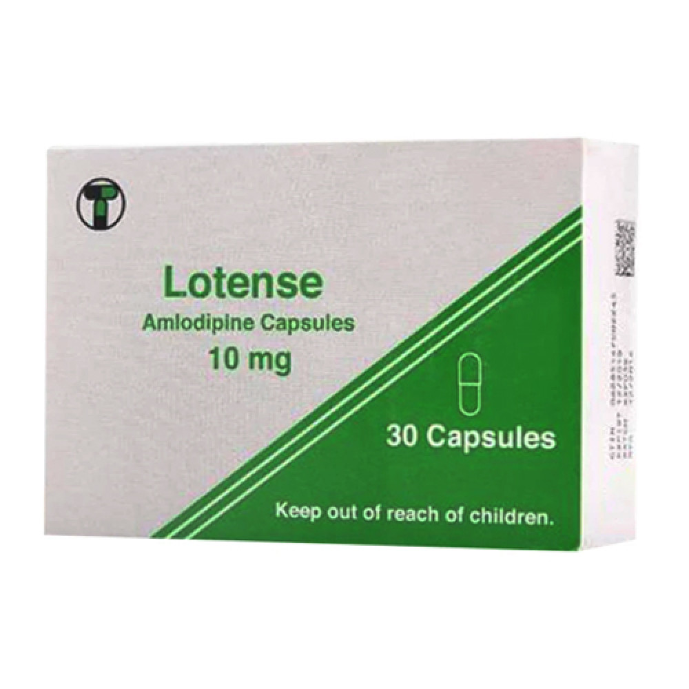 LOTENSE 10 MG 30 CAP