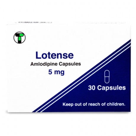 LOTENSE 5 MG 30 CAP