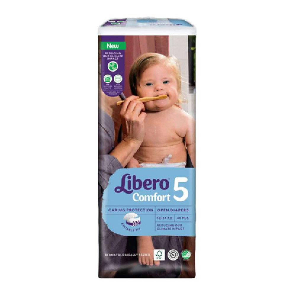 Libero Comfort No.5 (10-14Kg) 46 Pcs