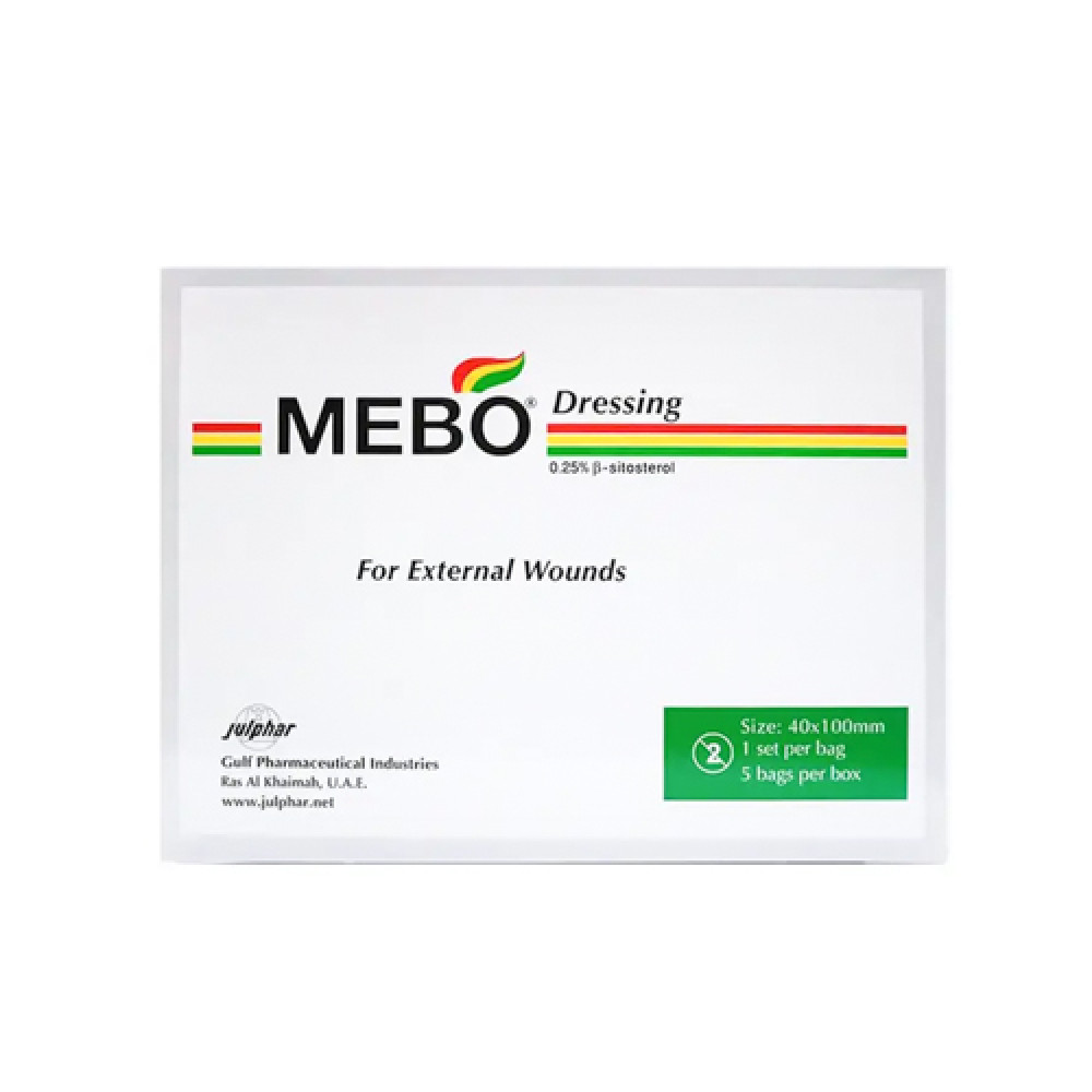 MEBO DRESSING 40X100MM 1.25 G