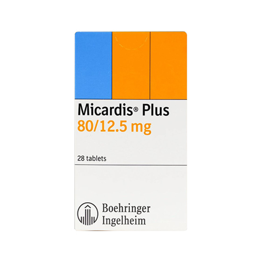 MICARDIS PLUS 80/12.5MG 28 TABLETS