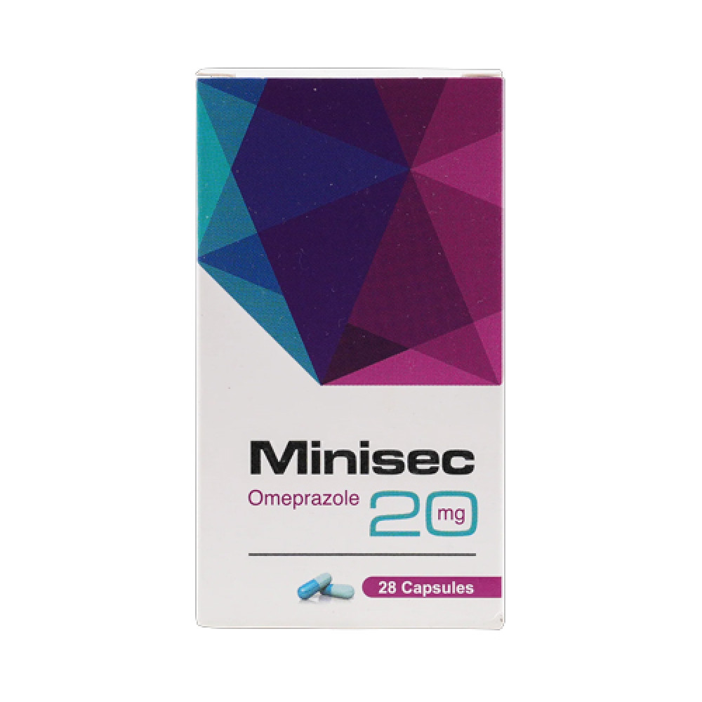 MINISEC 20MG 28 CAP