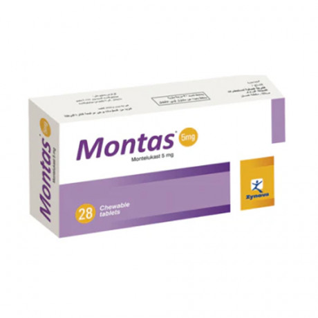 Montas 5mg 28 Chewable Tablets 