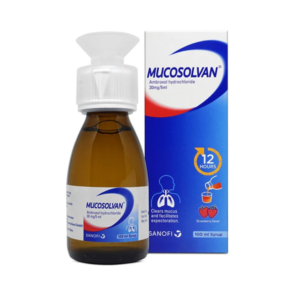 MUCOSOLVAN 30MG/5ML SYRUP 100ML