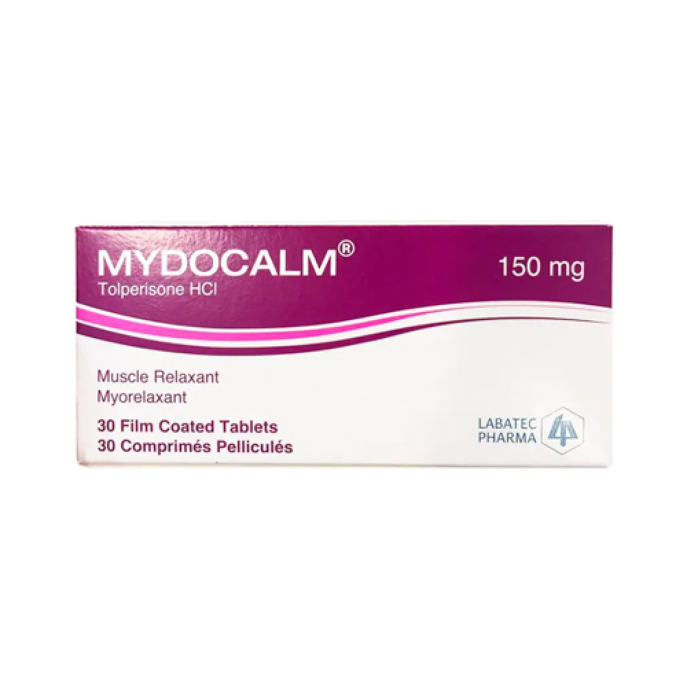 Mydocalm 150mg 30 Tablets