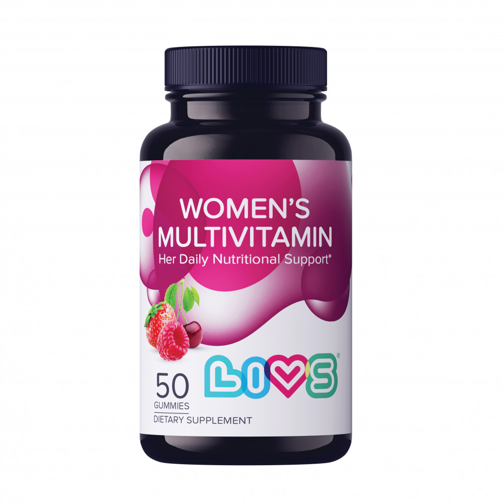 LIVS WOMEN'S MULTIVITAMIN GUMMIES 50'S