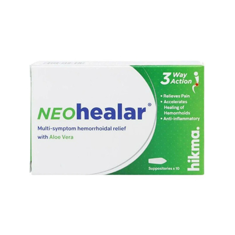 NEO HEALAR 10 SUPPOSITORIES