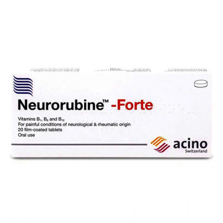 Neurorubine Forte 20 Tablets