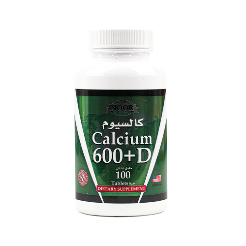 Noor Calcium 600+D 100 Tablets