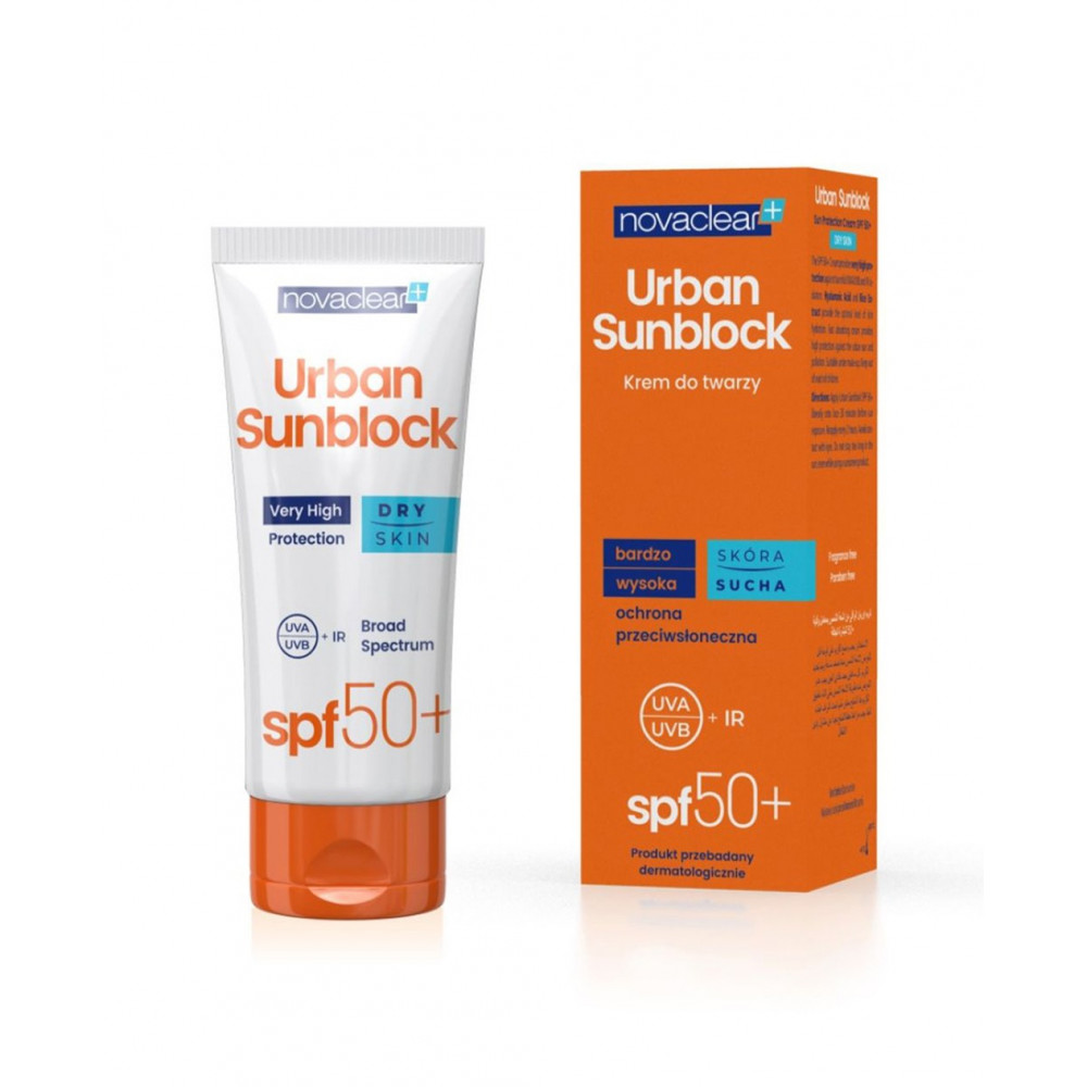 NOVACLEAR URBAN SUNBLOCK SPF50+ 40ML-DRY SKIN OFFER