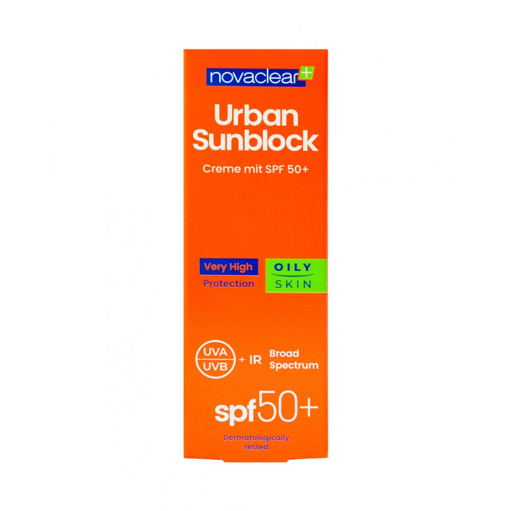 Novaclear Urban Sunblock SPF50+ 40ml - Oily Skin Offer