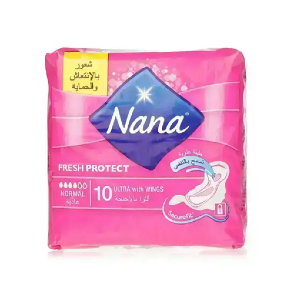 Nana Ultra With Wings Normal 10 Pcs