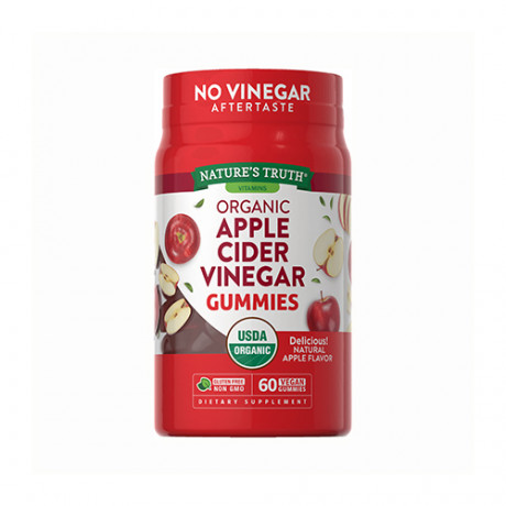 Nature's Truth Organic Apple Cider Vinegar 60 Gummies