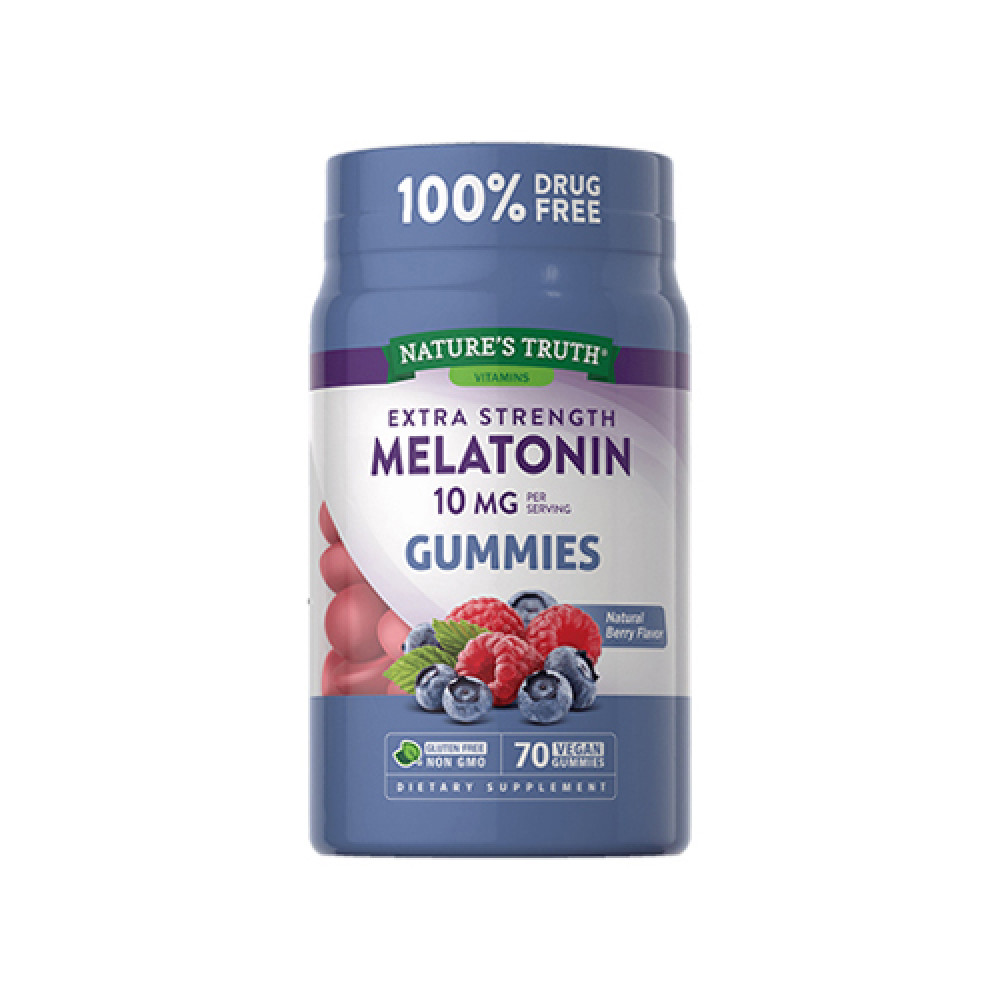 Nature's Truth Sleep Melatonin 10mg 70 Vegan Gummies