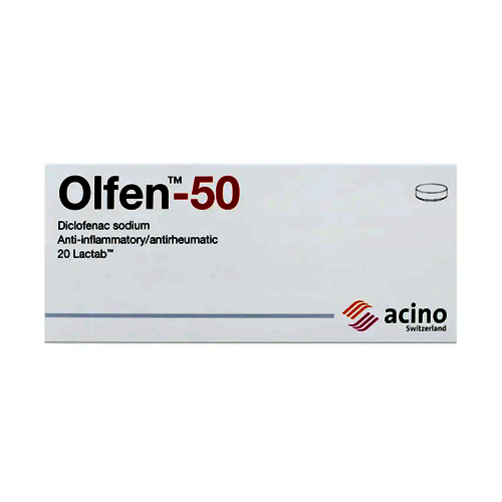 OLFEN 50 MG 20 TAB