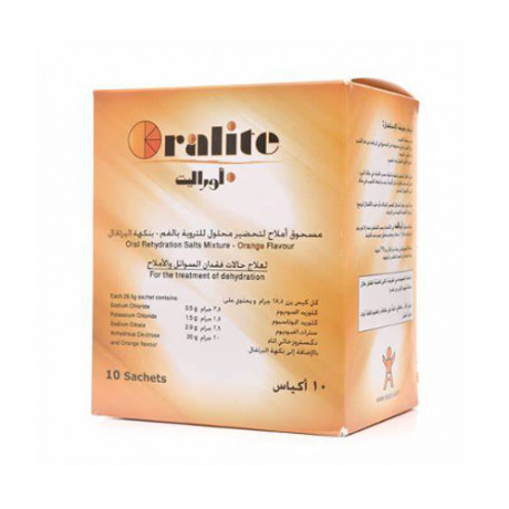 ORALITE ORANGE FLAVOUR 28.5GM 10 SACHETS