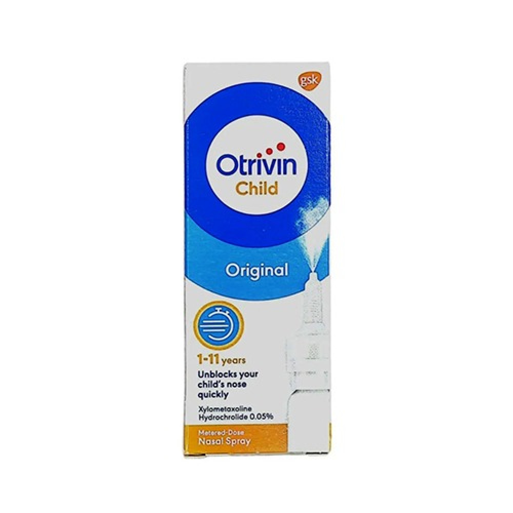 OTRIVIN CHILDREN 0.05% NASAL SPRAY 10 ML