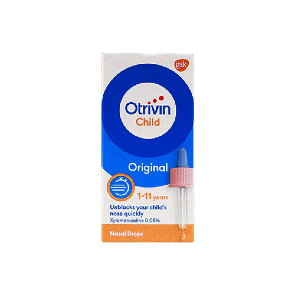 OTRIVIN NASAL DROPS 0.05% 10 ML