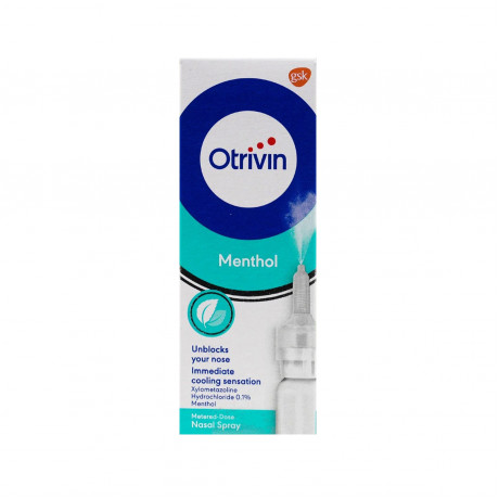 Otrivin Menthol Nasal Spray 0.1% 10ml 