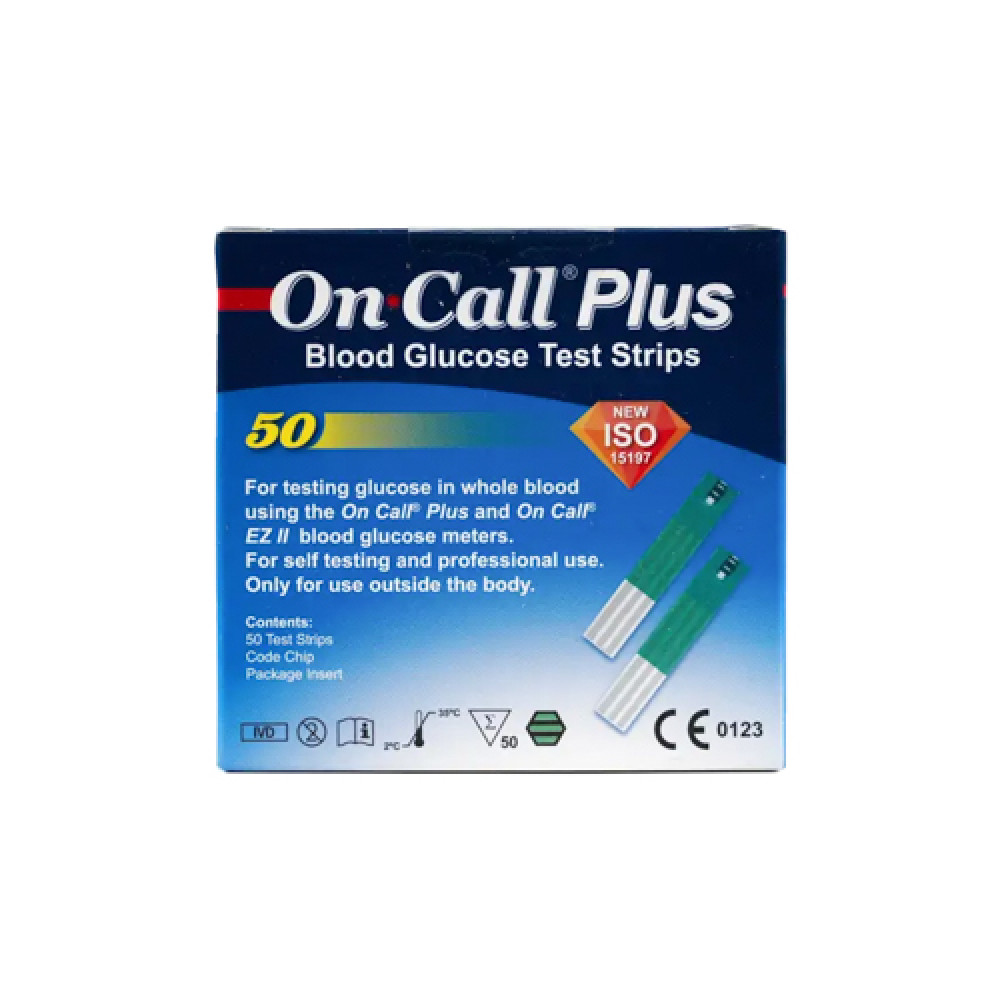 On Call Plus 50 Strips