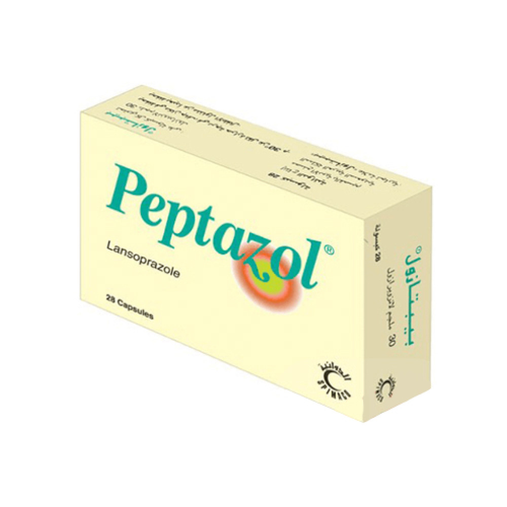 Peptazol 30mg 28 Capsules