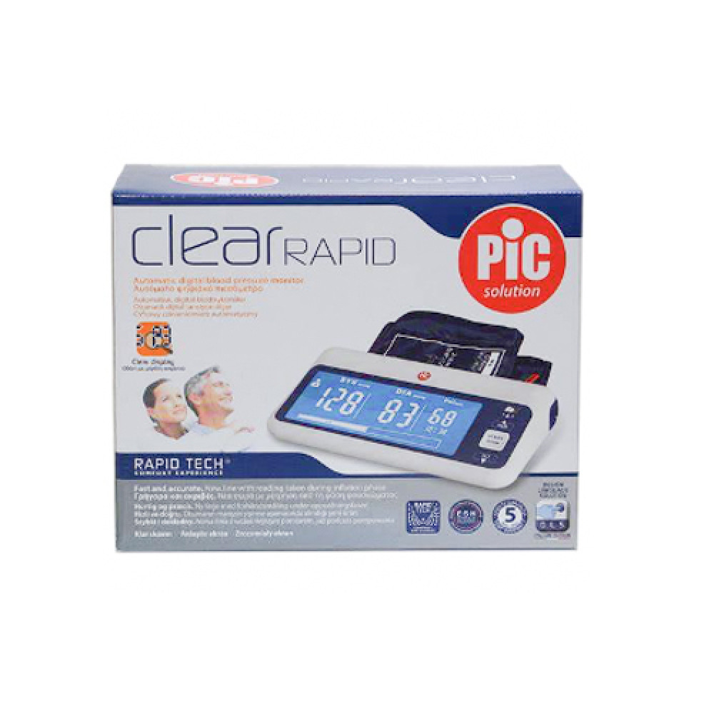 PIC SOLUTION CLEAR RAPID BP MONITOR