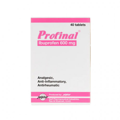 PROFINAL 600MG 40 TABLETS 