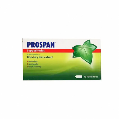 Prospan 10 Suppositories For Cough