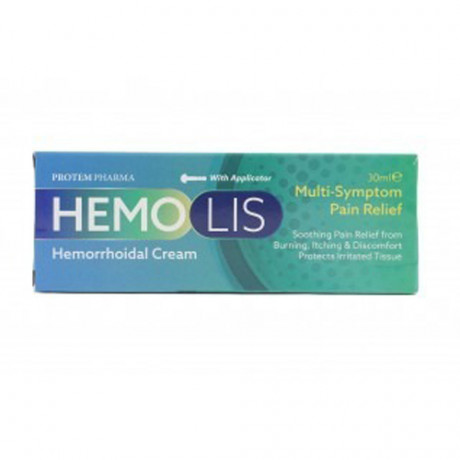 Protem Pharma Hemolis Multi-Symptom Pain Relief Cream 30ml
