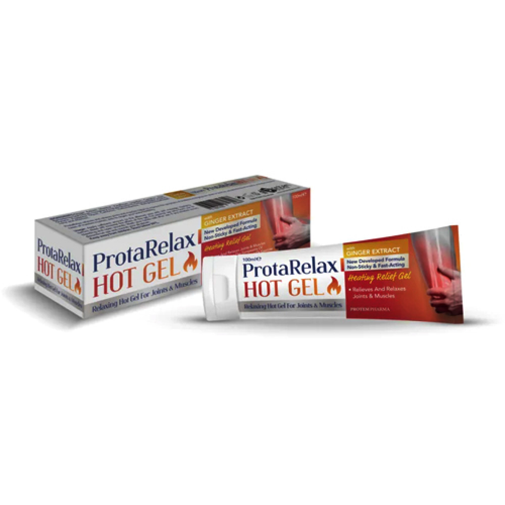 PROTEM PHARMA PROTA RELAX HOT GEL WITH GINGER 100ML