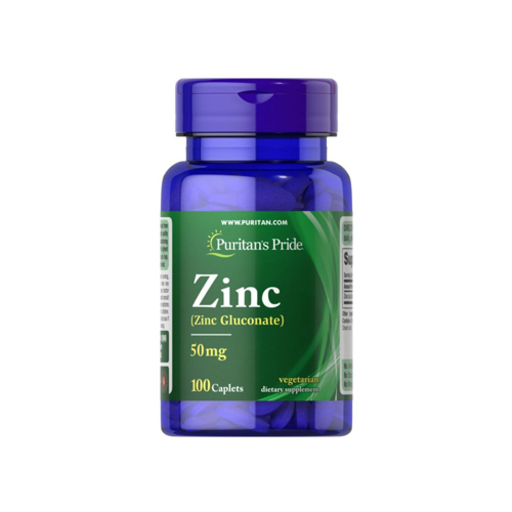 Puritans Pride Zinc 50mg 100Caplets
