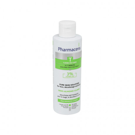 Pharmaceris T 3% Sebo Almond Claris Cleanser Solution 190ml