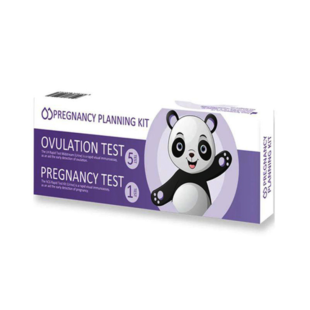 Pregnancy Planning Kit 5 Ovulation tests+1 HCG Test