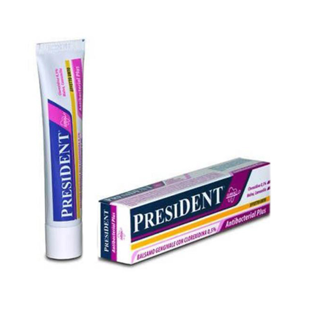 President Antibacterial Plus Toothpaste 75ml