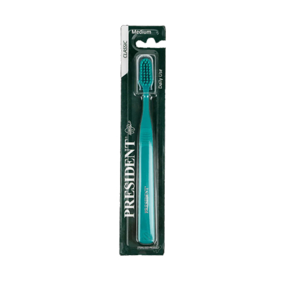 President Classic Medium Toothbrush