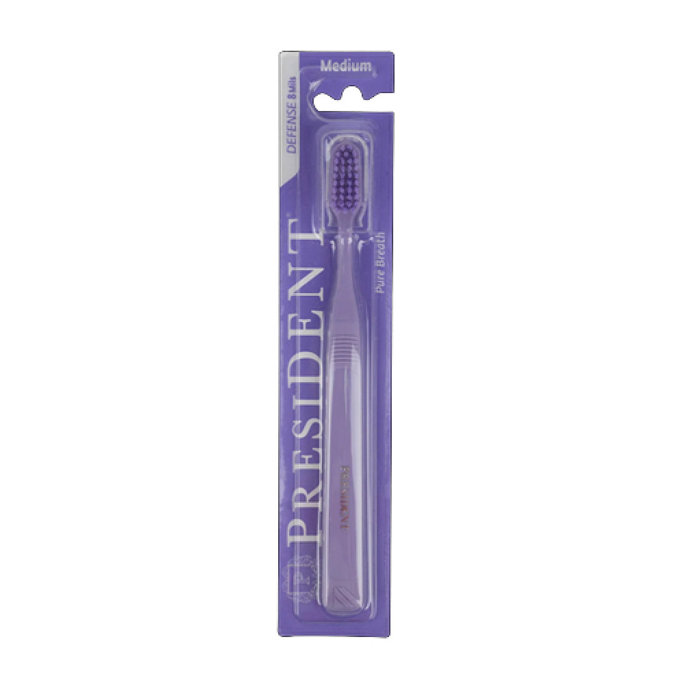 President Defense Medium Toothbrush