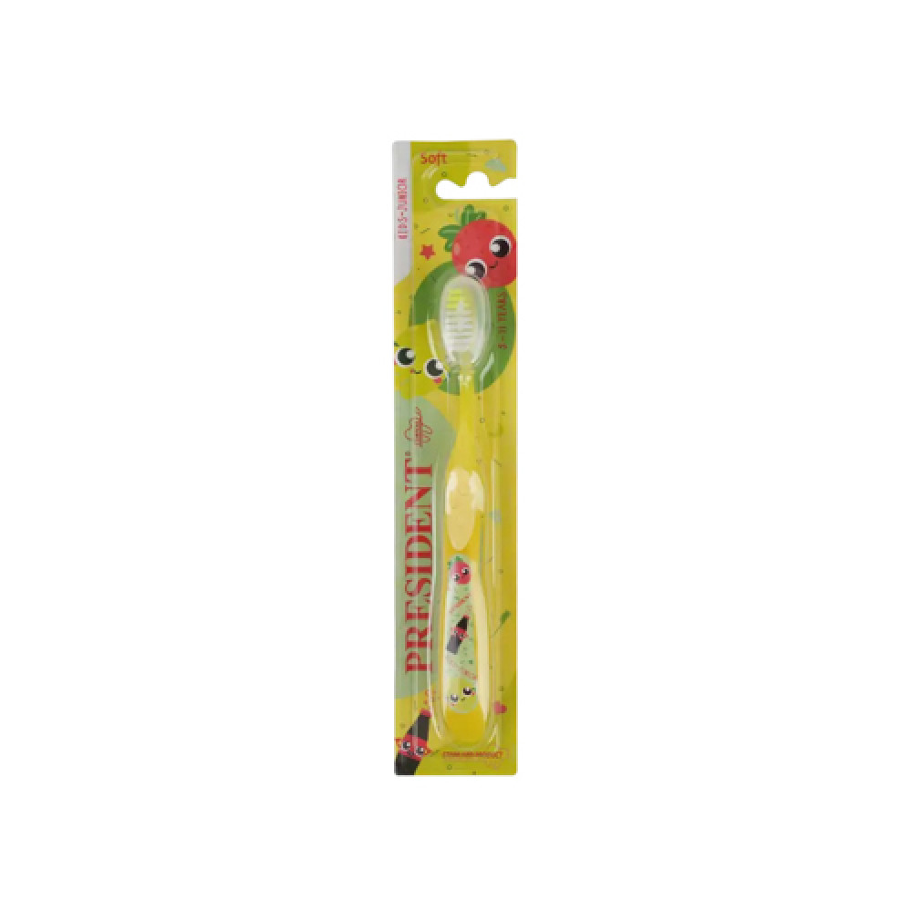 President Junior 5-11 Years Soft Toothbrush