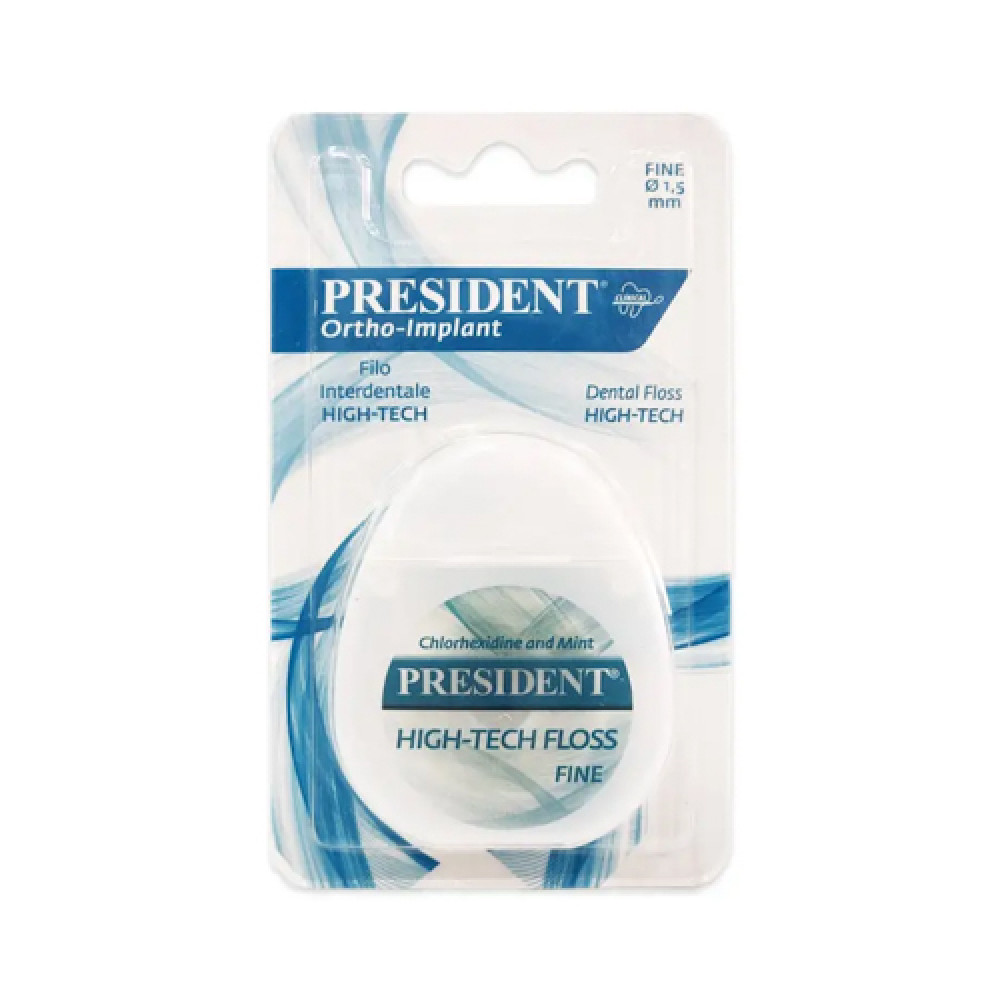 President Ortho-Implant High Tech Dental Floss Fine-1.5mm