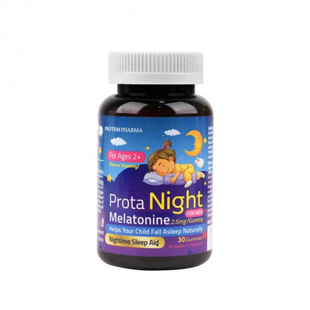Protem Pharma Prota Night For Kids Melatonine 2.5mg 30 Gummies