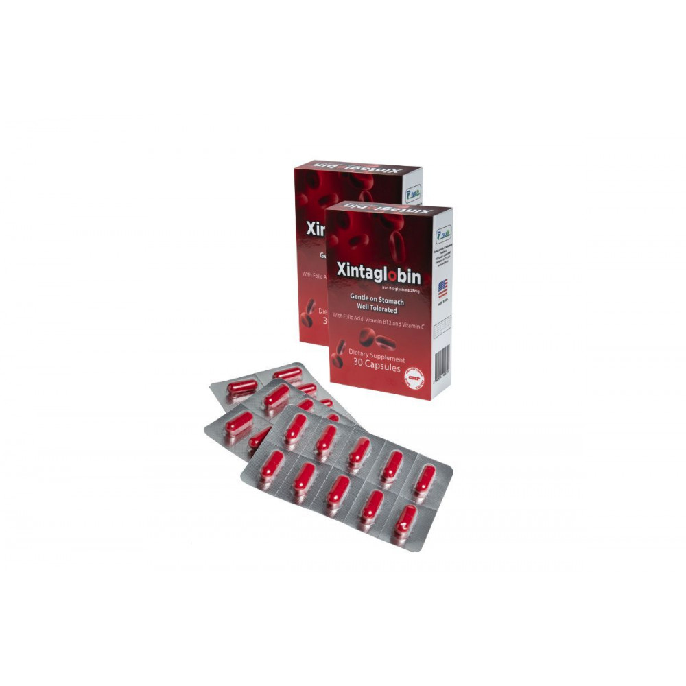 Puralife Xintaglobin Iron Supplement 30 Capsules
