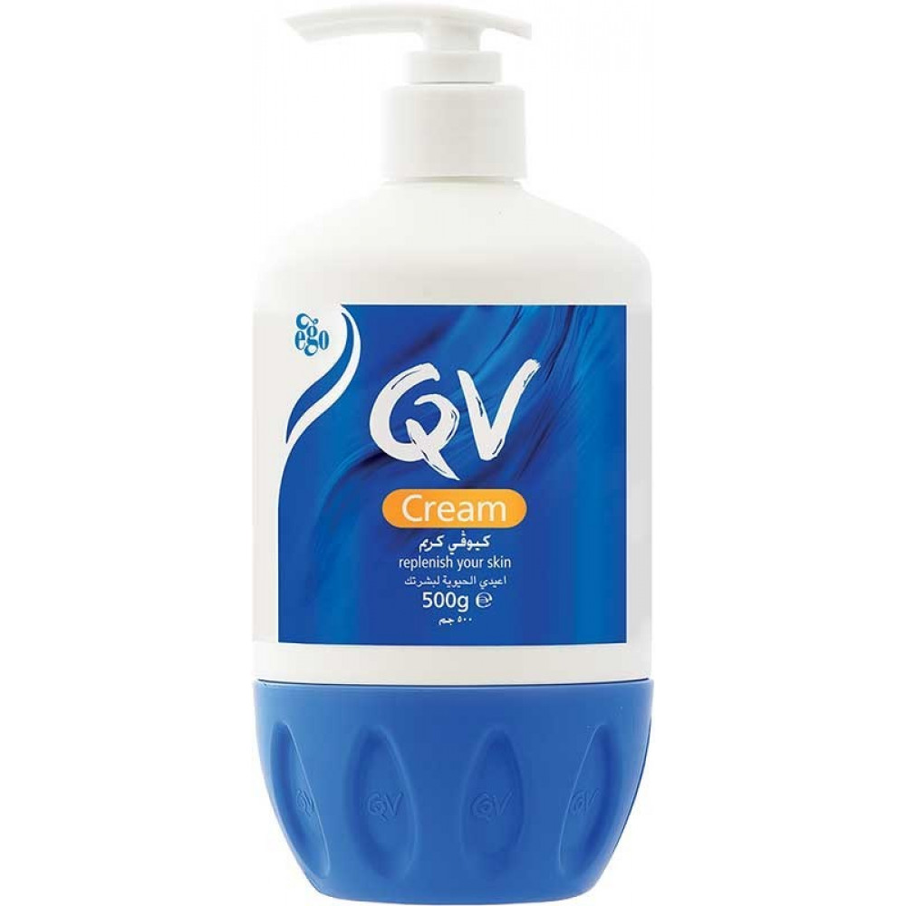 QV CREAM PUMP 500GM