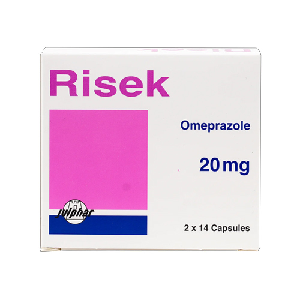 Risek 20mg 28 Capsules