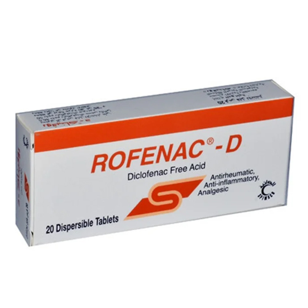 ROFENAC-D 50MG 20TAB