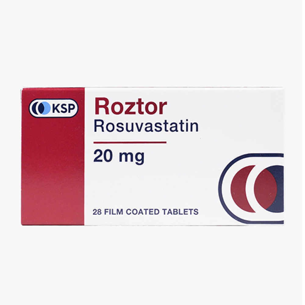 ROZTOR 20MG 28 TABLETS