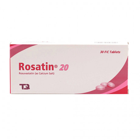 Rosatin 20 Mg 30 Tablets