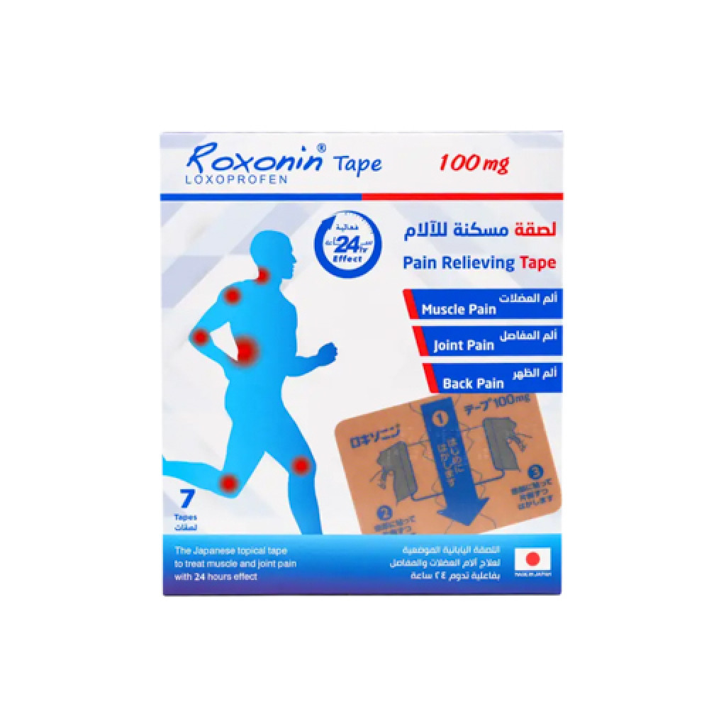 Roxonin Loxoprofen 100Mg 7 Tapes