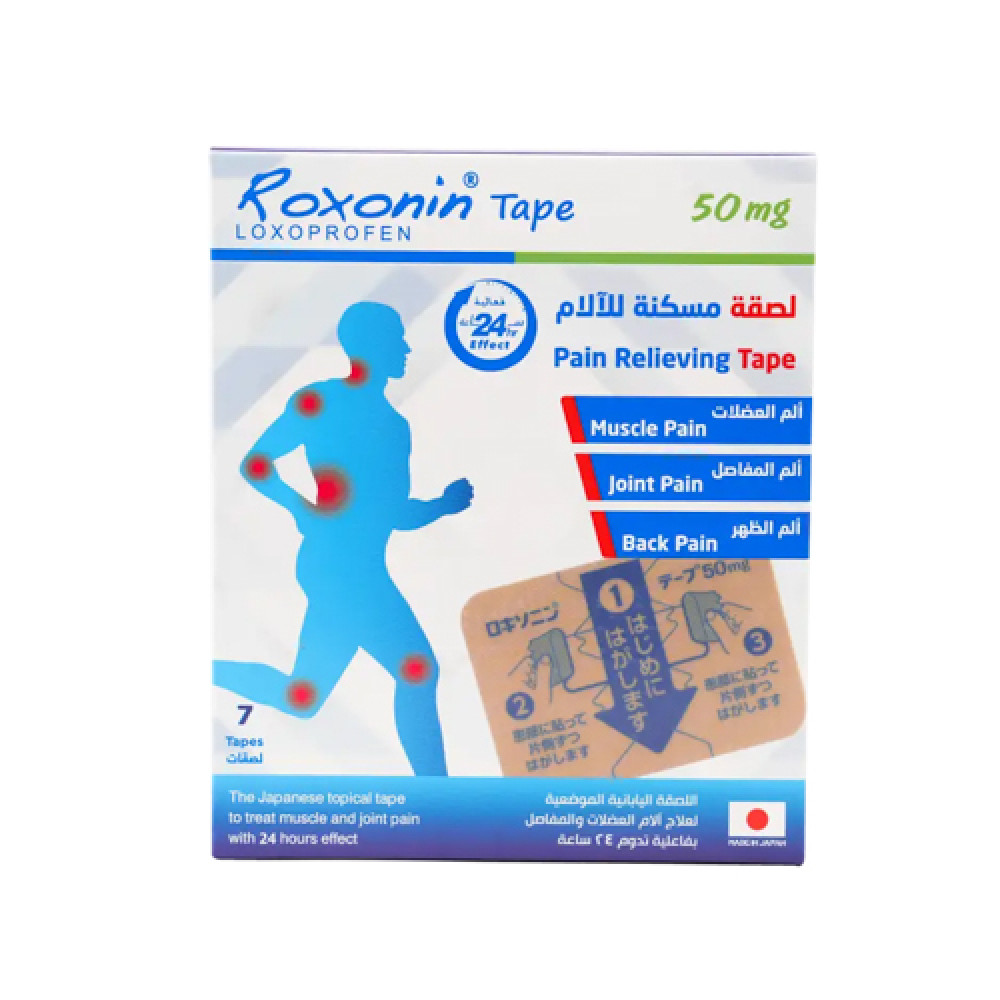 Roxonin Loxoprofen 50Mg 7 Tapes