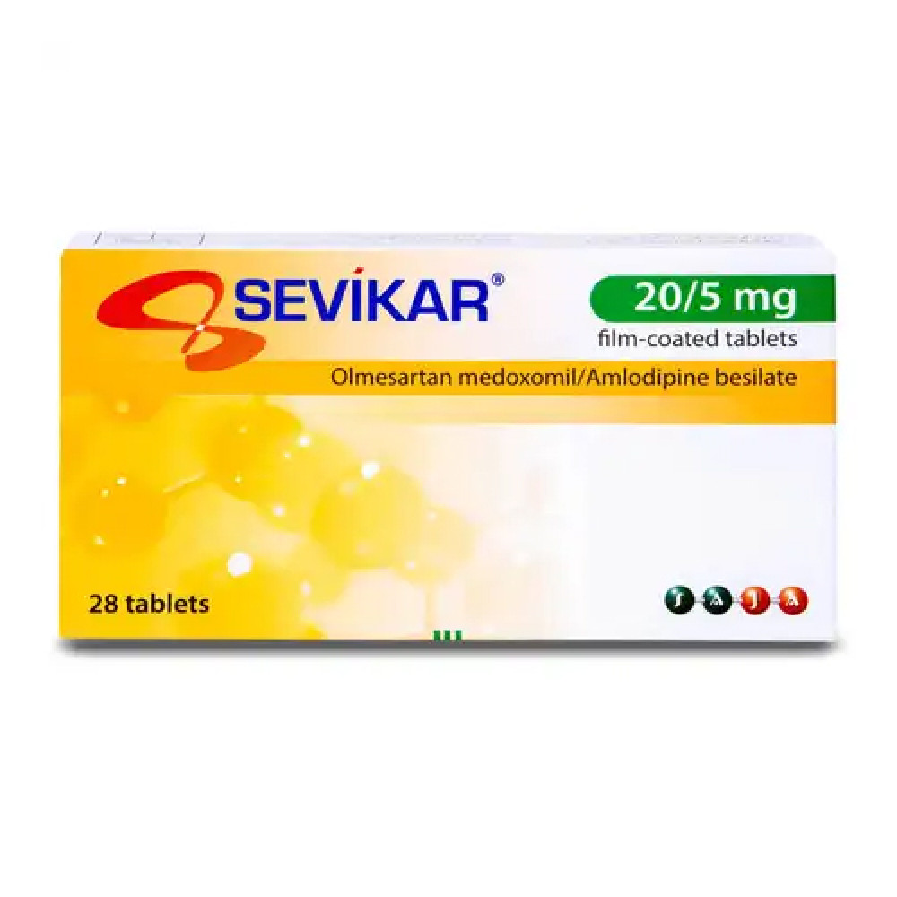 Sevikar 20/5mg FC 28 Tablets 