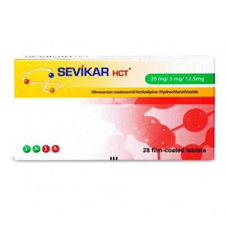 SEVIKAR HCT 20/5/12.5 MG FC 28 TAB