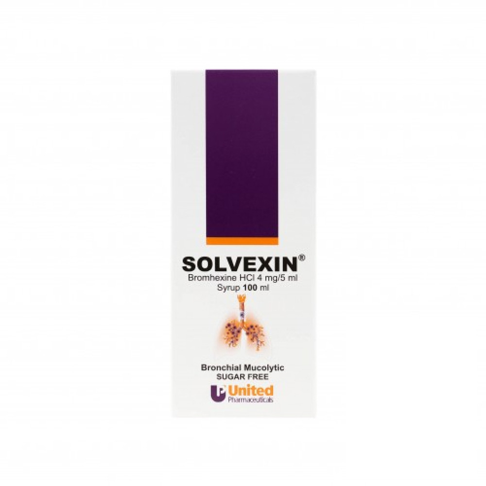 SOLVEXIN SYRUP 4MG/5ML 100ML